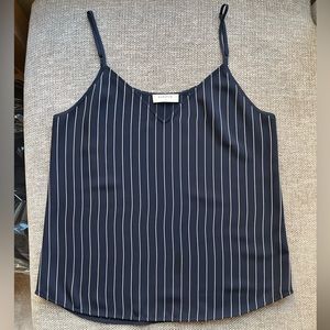 Babaton (aritzia) pinstripe top